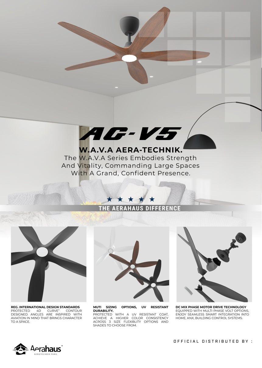 AG-V5 Aerahaus Technik DC Ceiling Fan