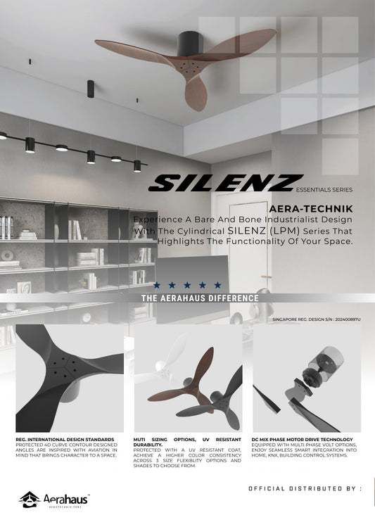 SILENZ (LE) Aerahaus Technik DC Ceiling Fan
